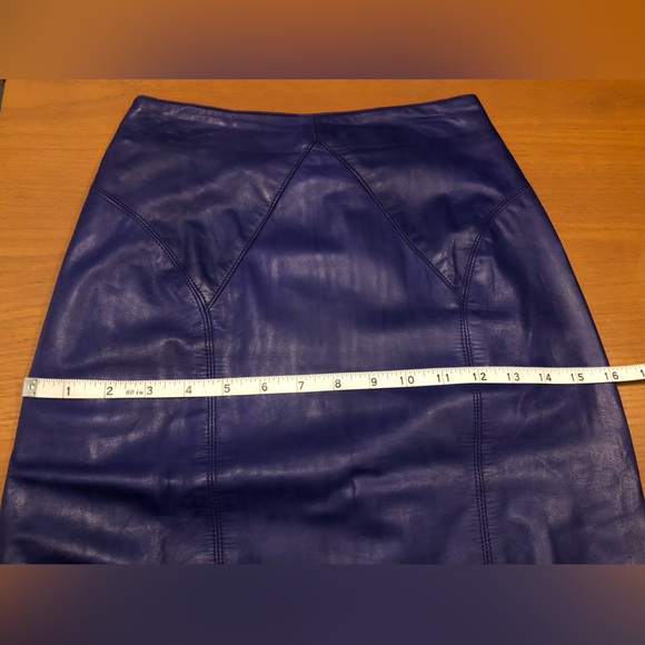 Vintage 80’s leather skirt - Picture 4 of 4